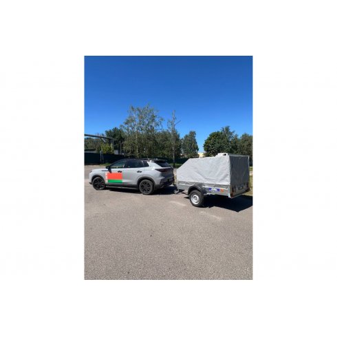 Прицеп Кремень-Титан класс A (1800х1300х300)+тент с каркасом 80см