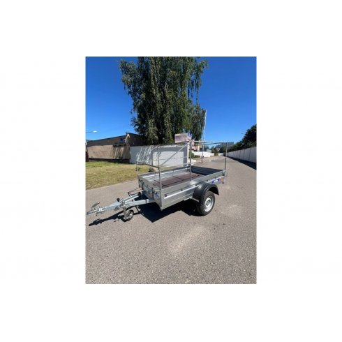 Прицеп Кремень-Титан класс A (1800х1300х300)+тент с каркасом 80см