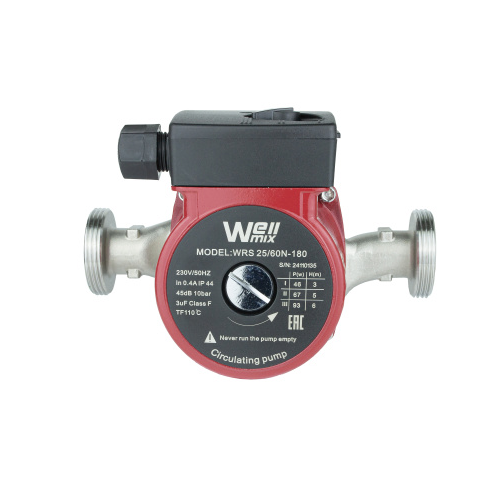 Насос циркуляционный Wellmix WRS 25/60 N 180