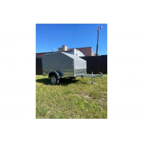 Прицеп Кремень-Титан класс A (1800х1300х300)+тент с каркасом 80см