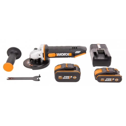 Угловая шлифмашина аккумуляторная Worx WX803