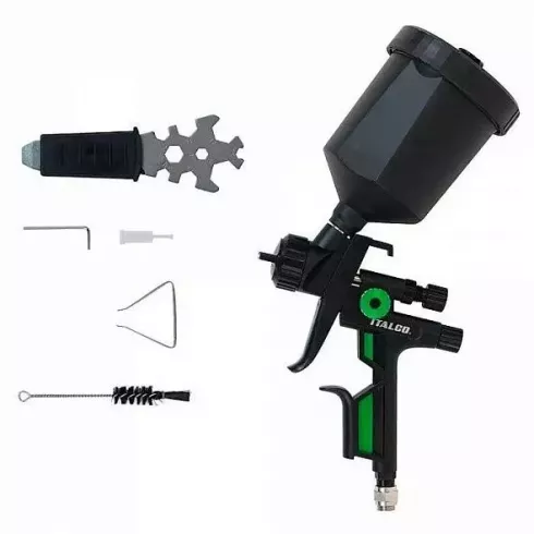 Краскопульт Italco GLOSS 2 Green 1.4mm LVMP
