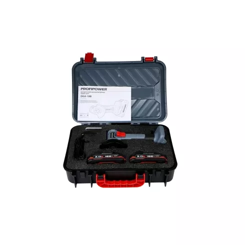 Аккумуляторная бесщеточная мини УШМ Profipower DGA-18B