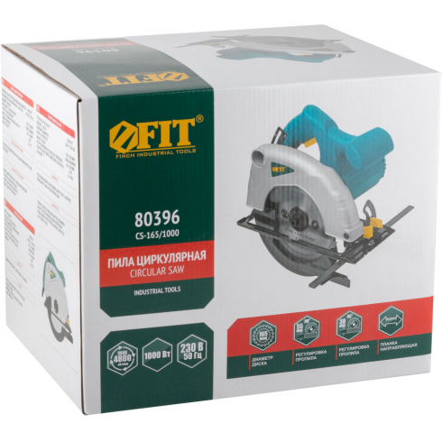 Пила циркулярная FIT 80396