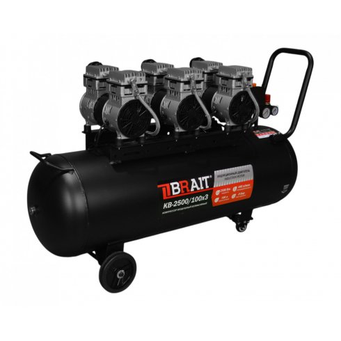 Воздушный компрессор Brait KB-2500/100X3