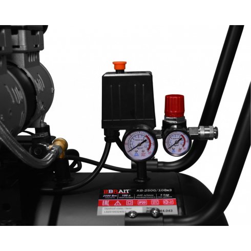 Воздушный компрессор Brait KB-2500/100X3
