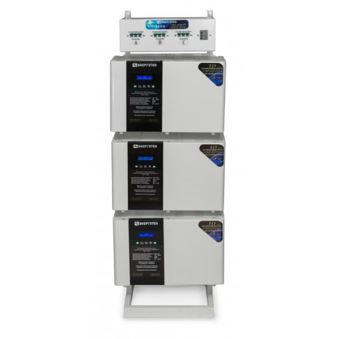 Стабилизатор напряжения Энерготех PRIME 6000х3
