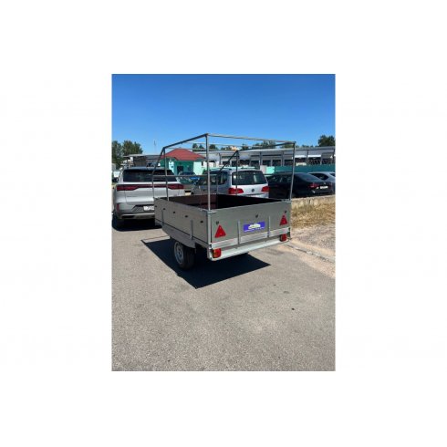 Прицеп Кремень-Титан класс В (2000х1400х400)+тент с каркасом 80см