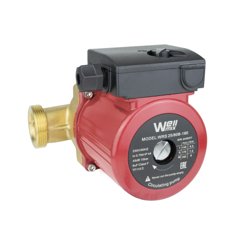 Насос циркуляционный Wellmix WRS 25/80 B 180