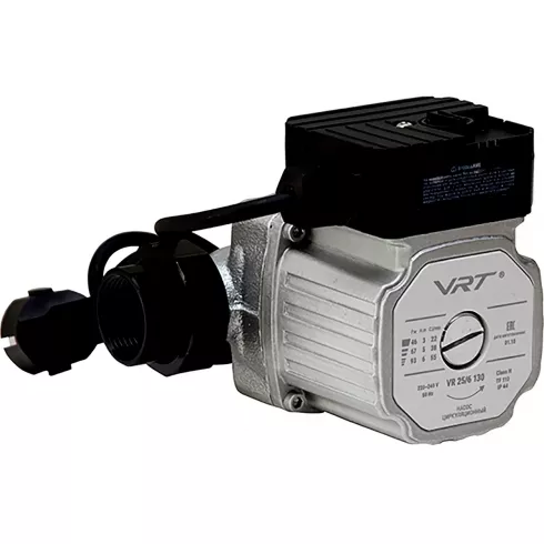 Насос циркуляционный VRT VR 25-8 180 с гайками