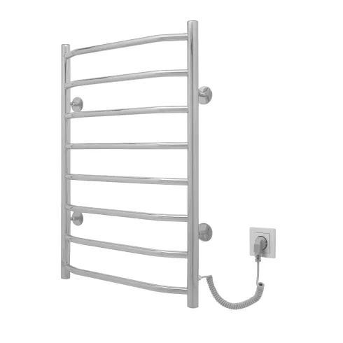 Полотенцесушитель электрический Gloss&Reiter Terra тип.Э2 Л.50х80.Т8 (П) Кнопка