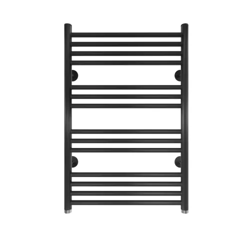 Полотенцесушитель водяной Gloss&Reiter Line Л. 50х80.Л14.G1. (полимер МУАР Black Rall)