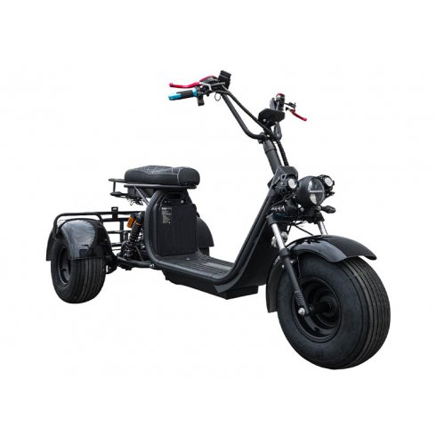 Электроскутер Smart8 Bulbash X9 Trike (черный)