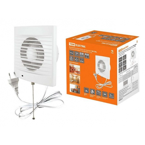 Вентилятор настенный TDM 100 СВп