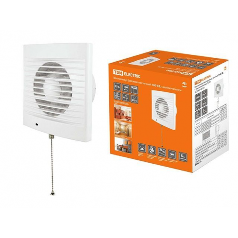 Вентилятор настенный TDM 100 СВ