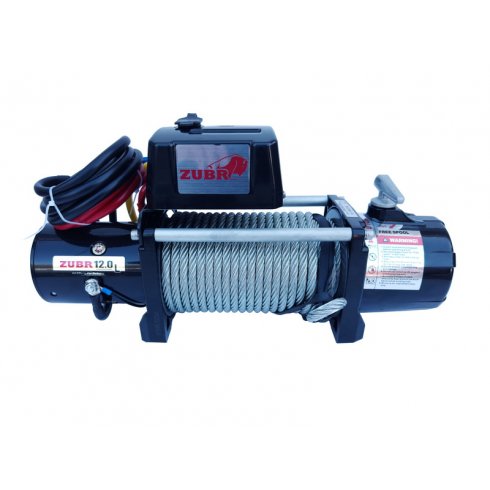 Лебёдка электрическая автомобильная Zubr EWL12000S