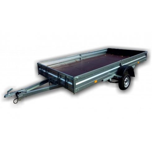 Прицеп Avtos A40P1B (4000х1500х300 торсион 900кг , R14, без тента)