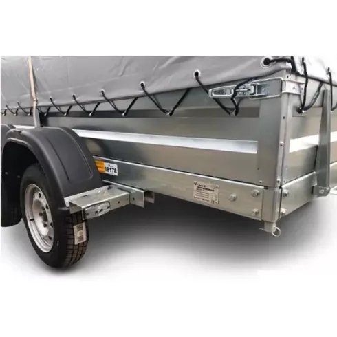 Прицеп Avtos А30М1В (3000х1300х300 ресс. 3302(ГАЗ-2лист), R13, тент 800мм)