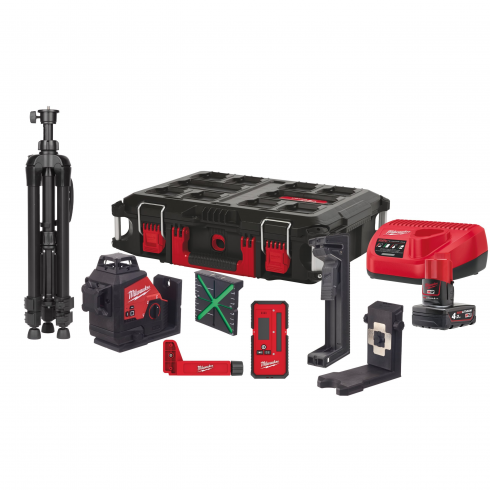 Нивелир лазерный Milwaukee M12 3PLKIT-401P