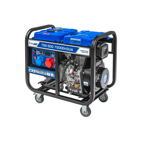 Генератор дизельный TSS (ТСС) SDG 7500EH3UA