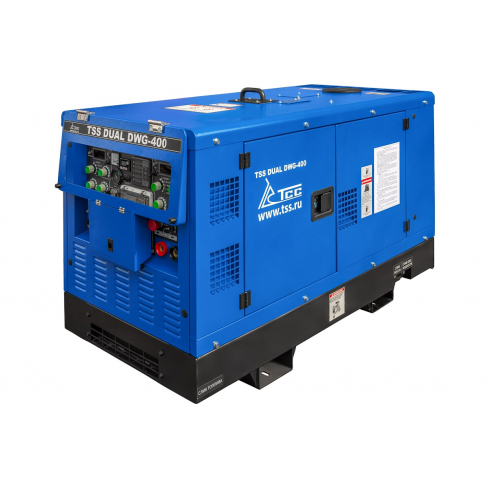 Генератор двухпостовой дизельный TSS (ТСС) DUAL DWG-400
