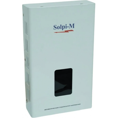 Стабилизатор напряжения электронно-релейный Solpi-M SLP-2000ВА Euro (2 роз)