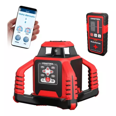 Ротационный лазерный нивелир Condtrol Rotech HVR (1-002-100)