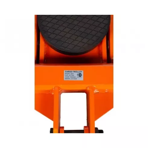 Роликовая платформа поворотная TOR X24 г/п 24 т (с ручкой) (G)