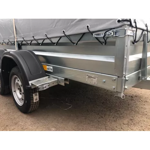 Прицеп Avtos A28P2B (2800*1500*300 ресс. AL-KO , R13, тент 400мм 2ос)