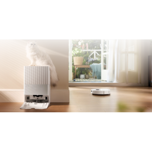 Робот-пылесос Roborock Robotic Vacuum Cleaner + Empty Wash Fill Dock Qrevo L RU White