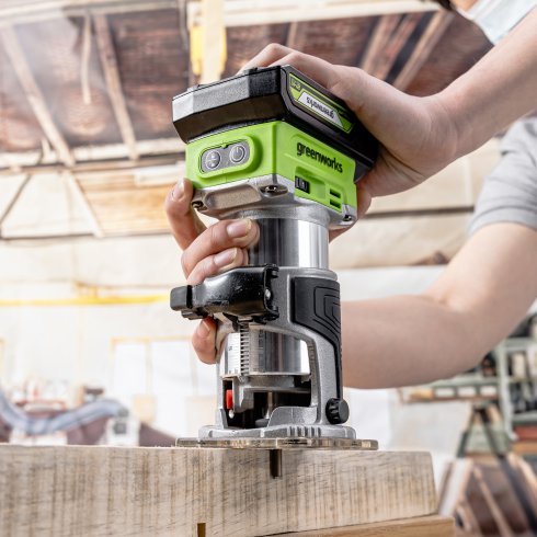 Фрезер аккумуляторный GreenWorks G24RO (3502507CUA)