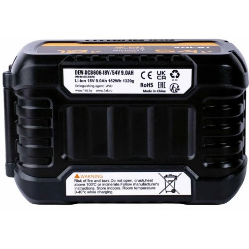 Аккумуляторная батарея Volat DEW-DCB606 (18В/9 Ah)