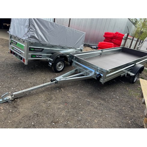 Прицеп Avtos A40P1B (4000х1500х300 торсион 900кг , R14, без тента)