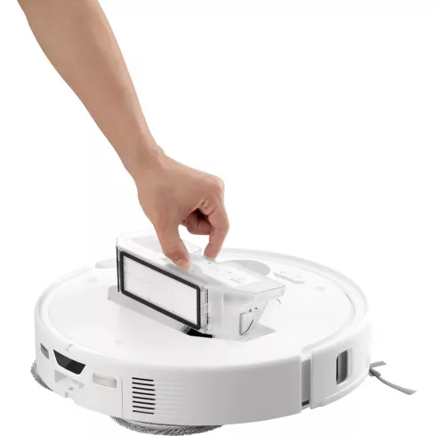 Робот-пылесос Roborock Robotic Vacuum Cleaner + Empty Wash Fill Dock Qrevo Curv RU White