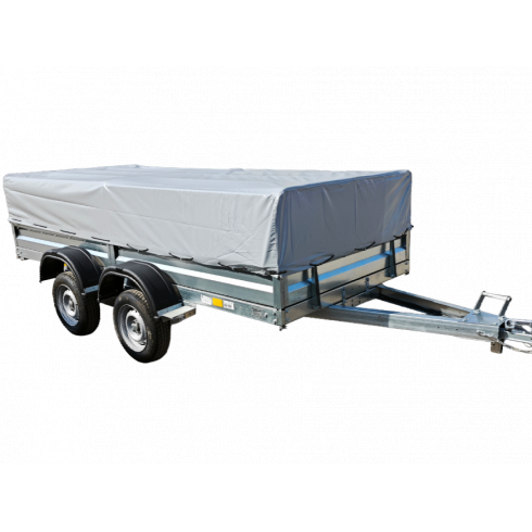 Прицеп Avtos A40P2B (4000х1500х300 ресс. 3302(ГАЗ-1лист), R13, тент 400мм 2ос)