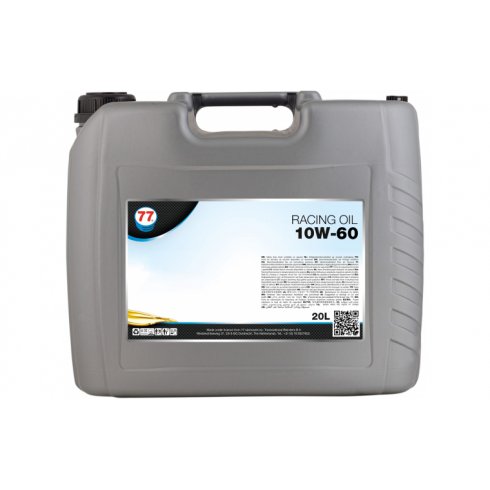 Масло моторное синтетическое 77 Lubricants Racing Oil 10W-60 20л (700002)