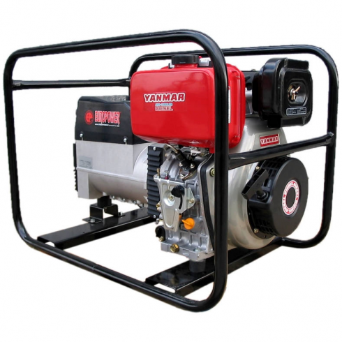 Генератор дизельный EuroPower EP 180 DX2E DC