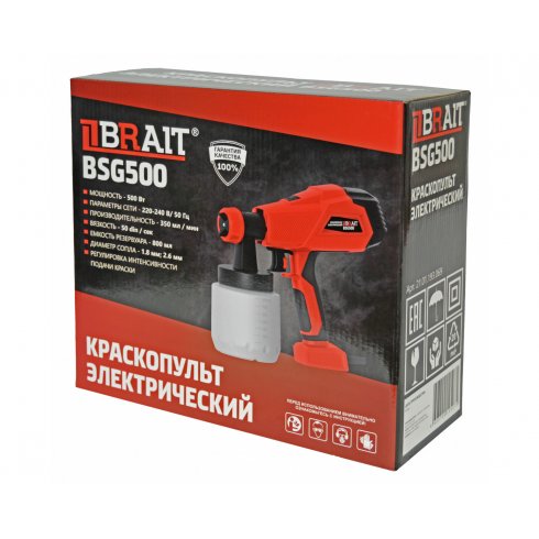Краскопульт электрический Brait BSG-500