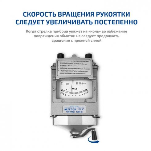 Мегаомметр Мегеон 13450