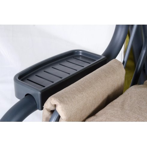 Качели садовые Удачная мебель Империя A43А.625 (антрацит)