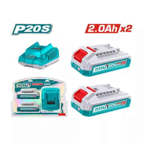 Аккумулятор с зарядным устройством TOTAL TFBCPK2212