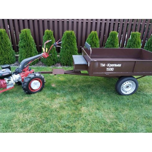 Прицеп для мотоблока усиленный Крепыш ТМ-1500