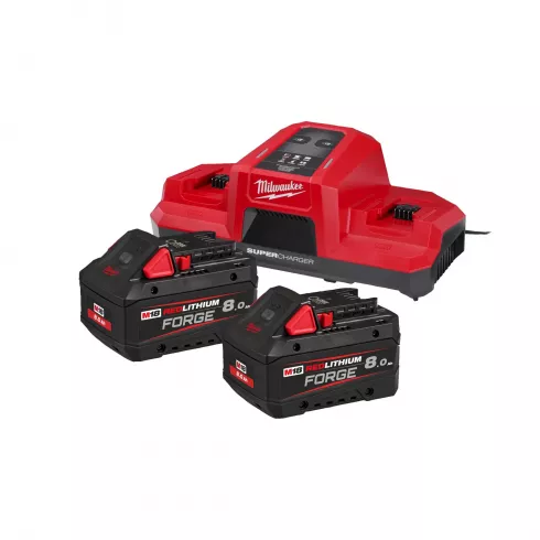 Аккумулятор с зарядным устройством Milwaukee M18 FORGENRG-802DBSC (4933498616)
