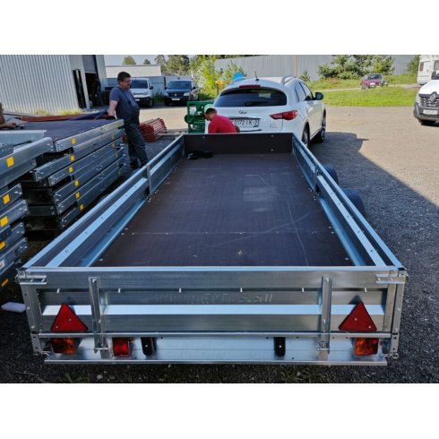 Прицеп Avtos A40U2B (4000х2000х300 ресс. 3302(ГАЗ-1лист), R16, тент 1200мм Аэро 2ос)