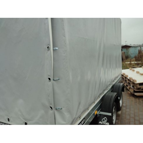 Прицеп Avtos A40U2B (4000х2000х300 ресс. AL-KO, R16, тент 1200мм Аэро 2ос)