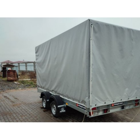 Прицеп Avtos A40U2B (4000х2000х300 ресс. 3302(ГАЗ-2лист), R13, тент 1200мм Аэро 2ос)