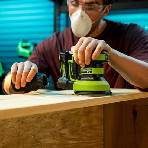 Шлифмашина эксцентриковая GreenWorks OS325 (3100907)
