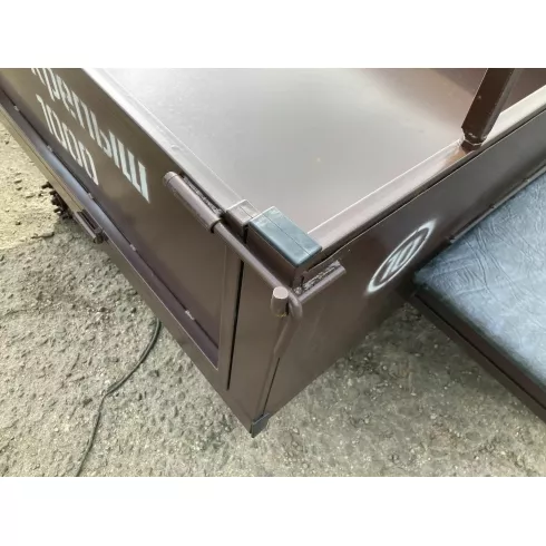 Прицеп для мотоблока усиленный Крепыш ТМ-1000 (без колёс)