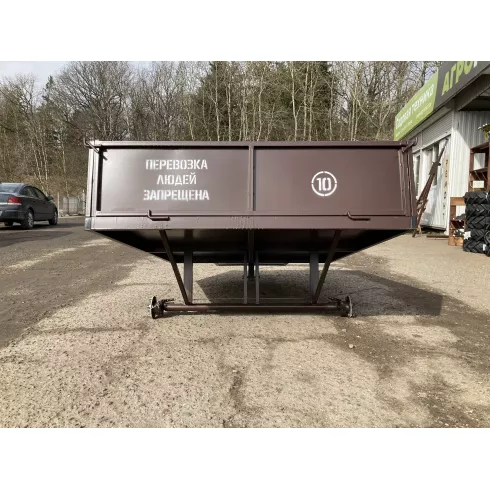 Прицеп для мотоблока усиленный Крепыш ТМ-1000 (без колёс)