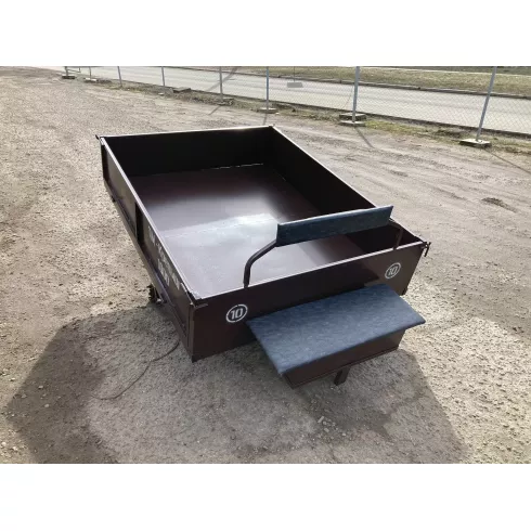 Прицеп для мотоблока усиленный Крепыш ТМ-1000 (без колёс)